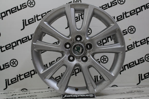 Jantes Originais Skoda 17 5x112 7 ET54 - Fazemos Montagem/Envio