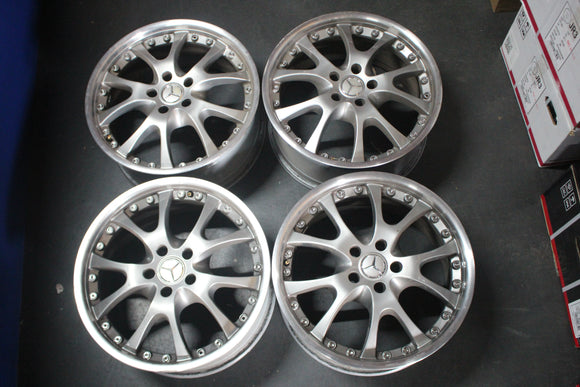 Jantes Originais Mercedes 18 5x112 8 ET35 - Fazemos Montagem/Envio