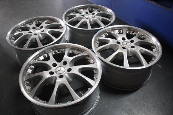 Jantes Originais Mercedes 18 5x112 8 ET35 - Fazemos Montagem/Envio