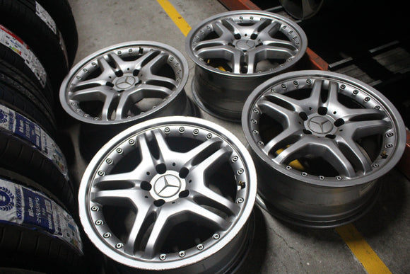 Jantes Mercedes 17 5x112 8 ET35 - Fazemos Montagem/Envio