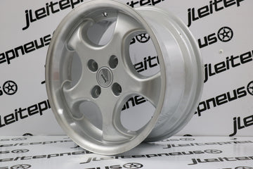 Jantes Originais Brock 15+16 4x100 7 + 7.5 ET25 + ET35 - Fazemos Montagem / Envio - 0