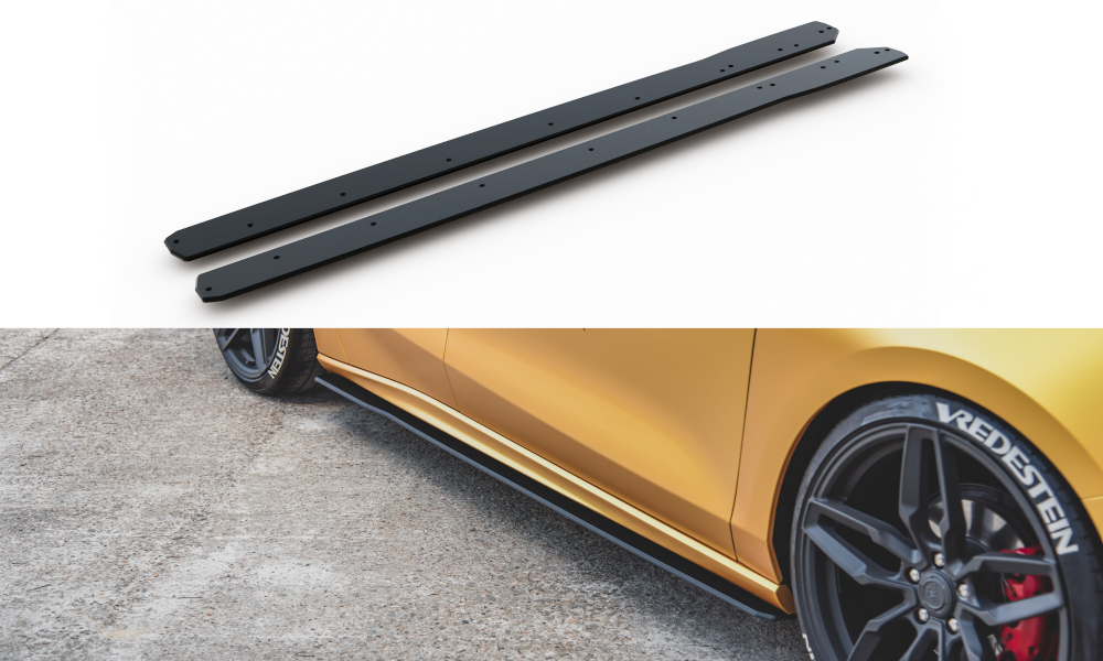 Racing Durability Side Skirts Diffusers Ford Focus ST / ST-Line Mk4