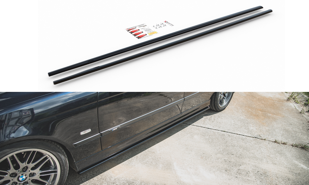 Side Skirts Diffusers BMW M5  / 5 M-Pack E39