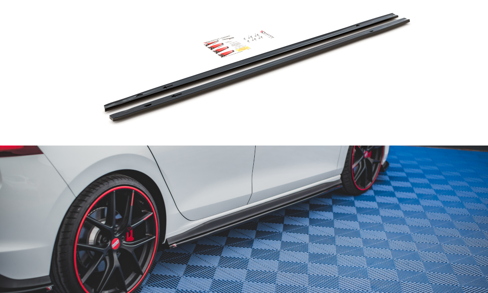Side Skirts Diffusers Volkswagen Golf 8 GTI