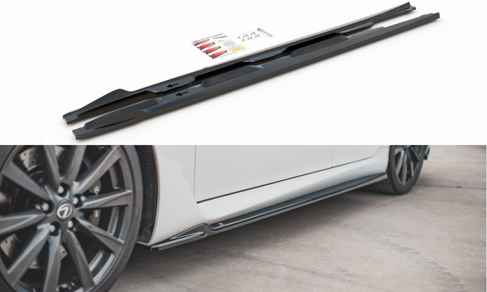 Side Skirts Diffusers Lexus IS F Mk2