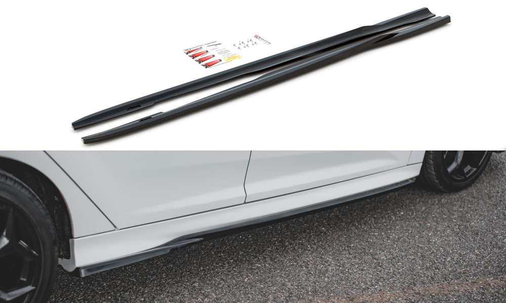 Side Skirts Diffusers V.2 Ford Focus ST Mk3