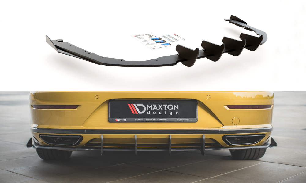 Racing Durability Rear Valance + Flaps Volkswagen Arteon R-Line