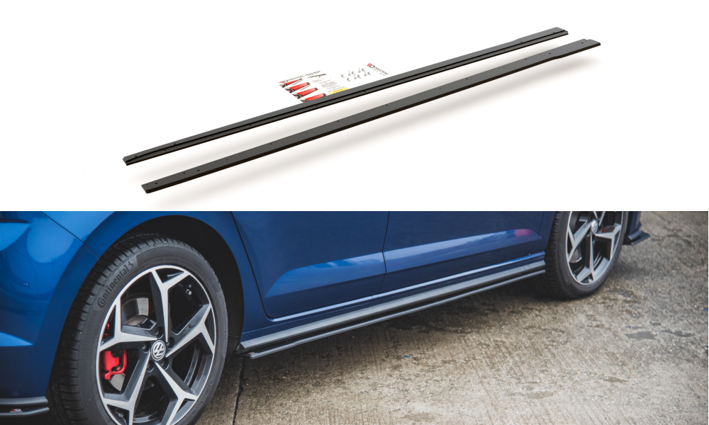 Racing Durability Side Skirts Diffusers Volkswagen Polo GTI Mk6