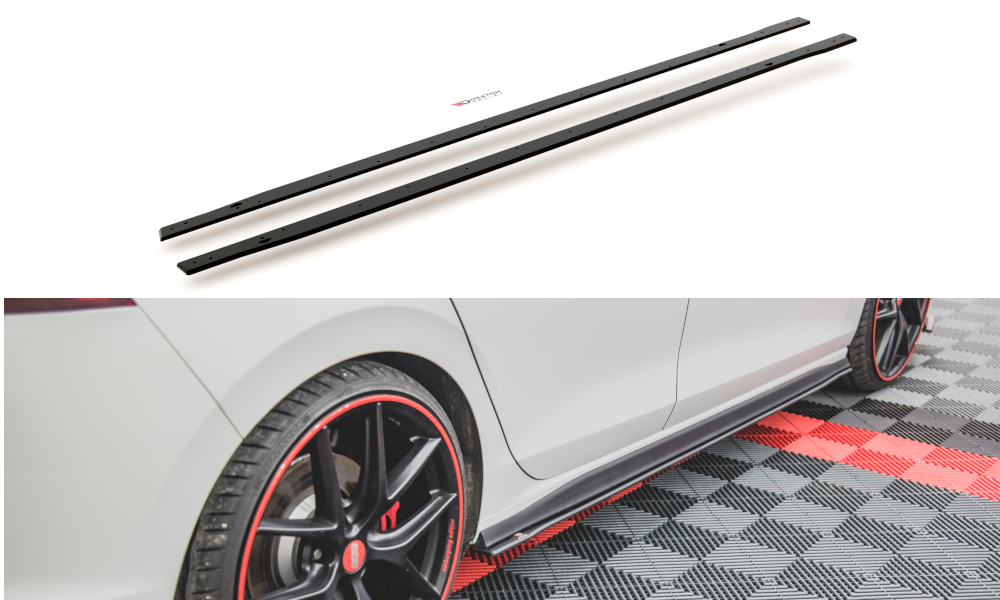 Racing Durability Side Skirts Diffusers Volkswagen Golf 8 GTI / GTI Clubsport
