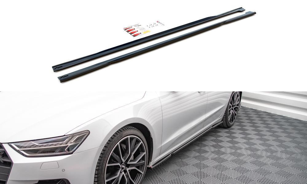 Side Skirts Diffusers Audi A7 C8