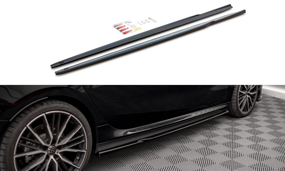 Side Skirts Diffusers V.1 BMW 2 Gran Coupe M-Pack / M235i F44