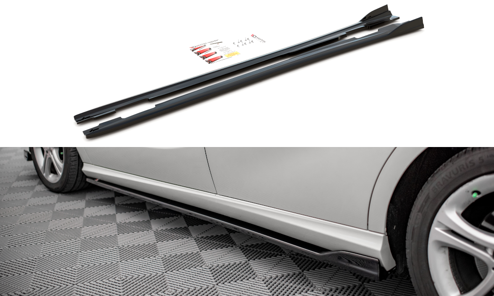 Side Skirts Diffusers V.1 Mercedes-Benz A W176