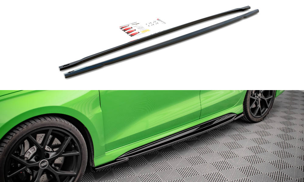 Side Skirts Diffusers Audi RS3 8Y