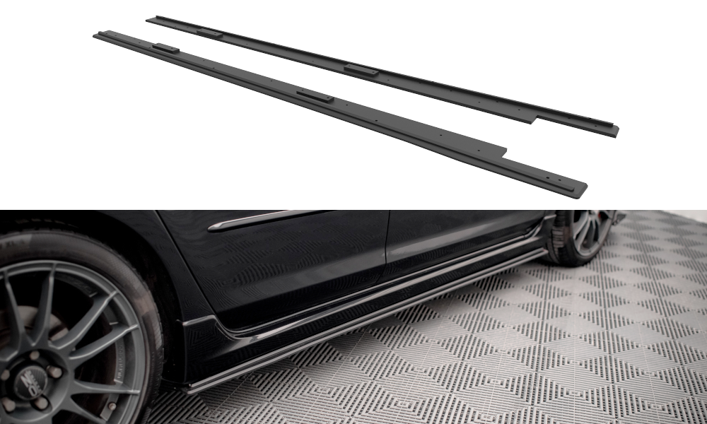 Street Pro Side Skirts Diffusers Mazda 3 MPS Mk1