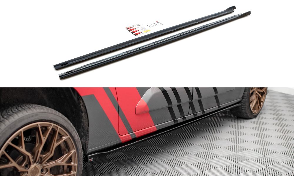Side Skirts Diffusers Peugeot Partner Maxi Mk3