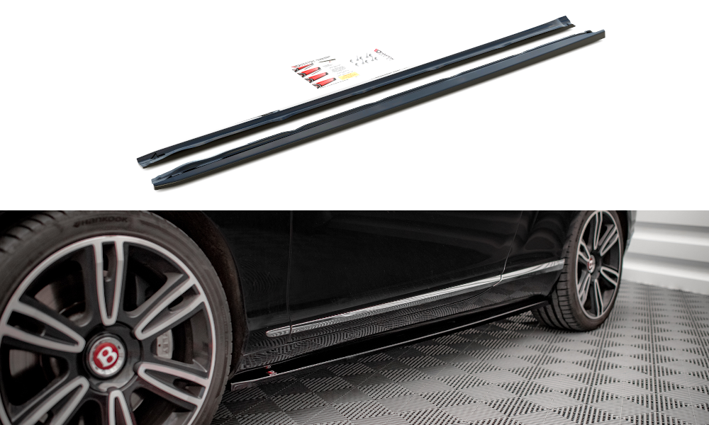 Side Skirts Diffusers Bentley Continental GT V8 S Mk2