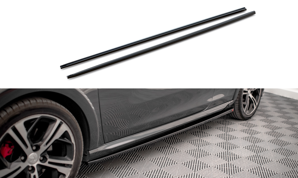 Side Skirts Diffusers Peugeot 208 GTi Mk1
