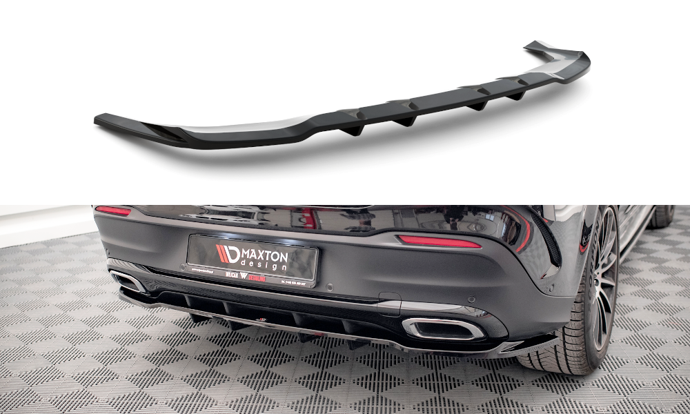 Central Rear Splitter (with vertical bars) Mercedes-Benz GLE Coupe AMG-Line C167