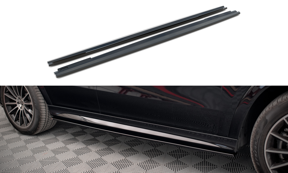 Side Skirts Diffusers Mercedes-Benz GLE Coupe AMG-Line C167