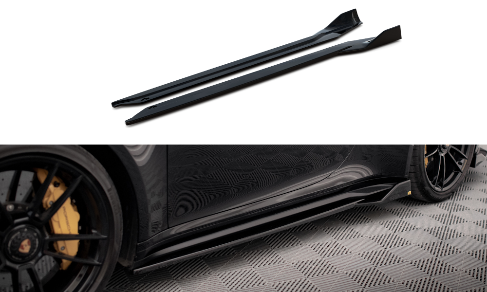 Side Skirts Diffusers Porsche 911 Turbo S 992