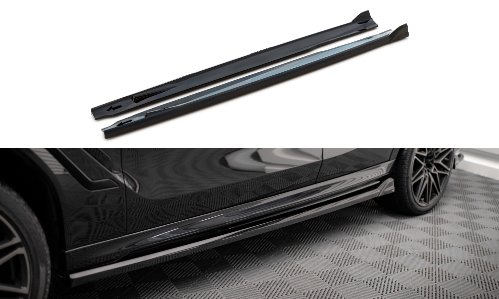Side Skirts Diffusers BMW X6 M F96 / X6 M-Pack G06