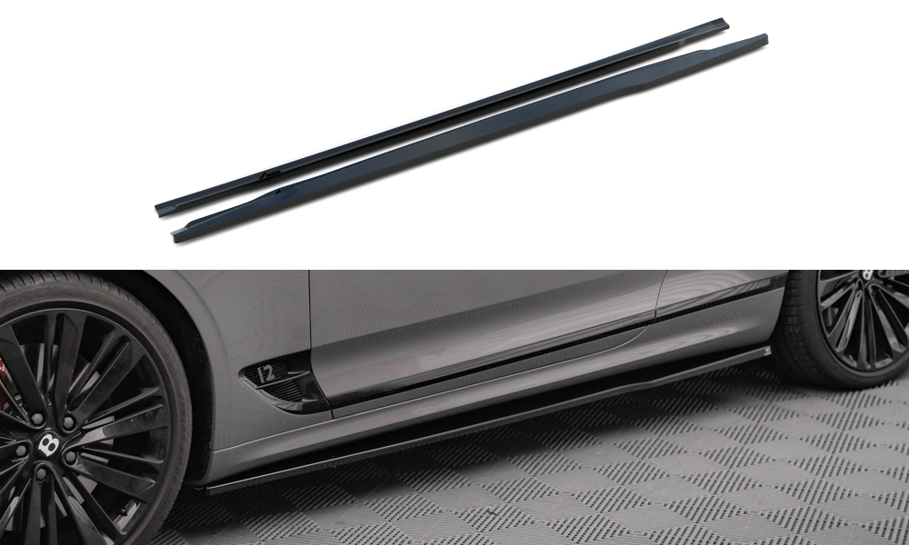 Side Skirts Diffusers Bentley Continental GT Mk3