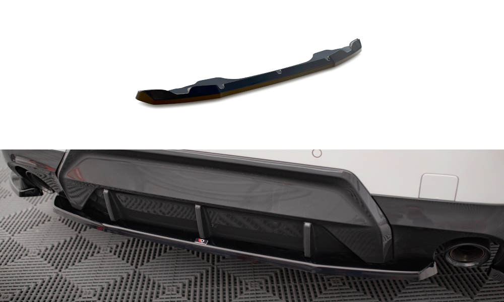 Central Rear Splitter for BMW 2 Coupe M-Pack G42