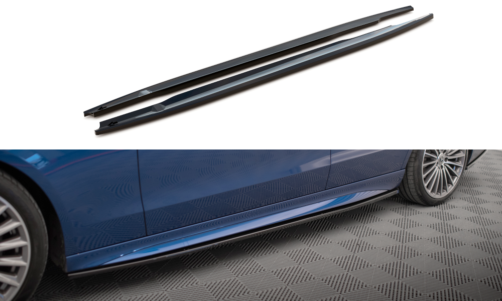 Side Skirts Diffusers Mercedes-Benz C AMG-Line W206