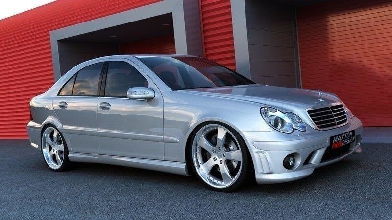 SIDE SKIRTS MERCEDES C W203 < AMG 204 LOOK>