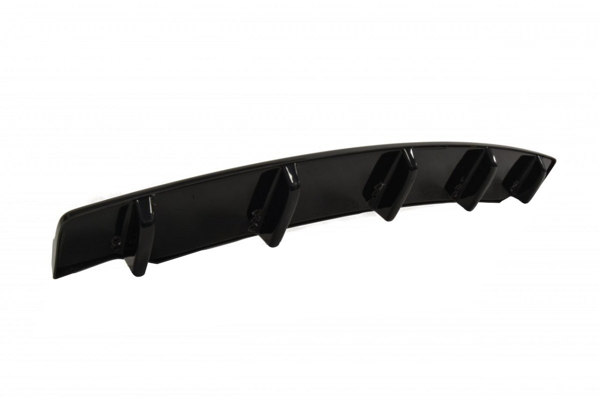 CENTRAL REAR SPLITTER for BMW 5 F11 M-PACK (fits two single exhaust ends)