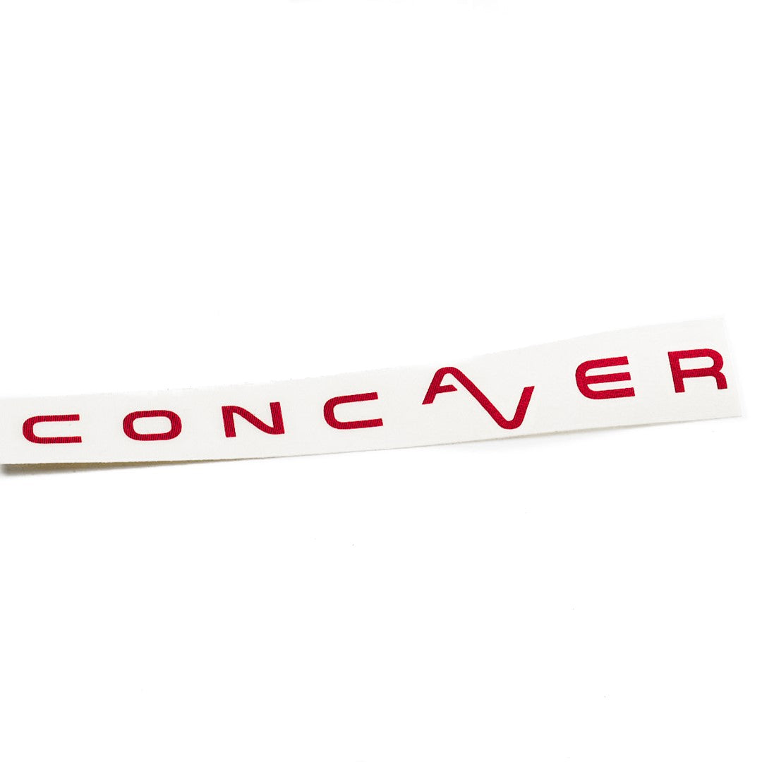 Sticker-pack Concaver logo V1 15cm Red 50pcs