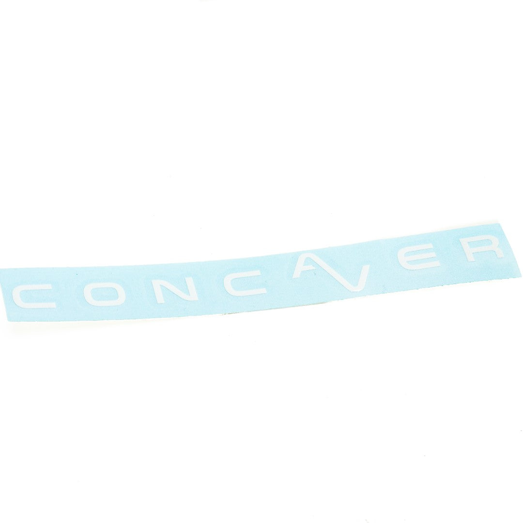 Sticker-pack Concaver logo V1 15cm White 50pcs