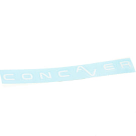 Sticker-pack Concaver logo V1 15cm White 50pcs