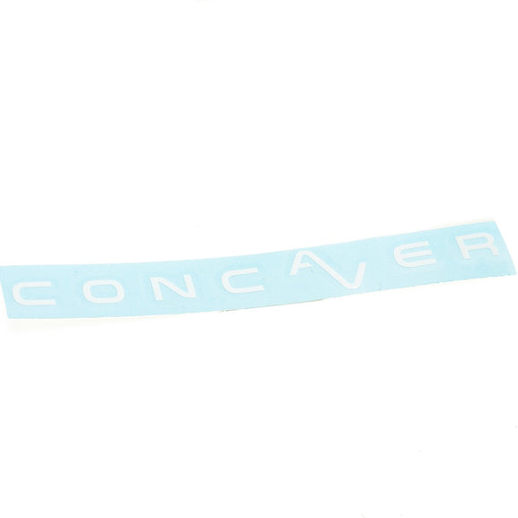 Sticker-pack Concaver logo V1 15cm White 50pcs