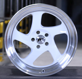 JR Wheels JR15 17x9 White