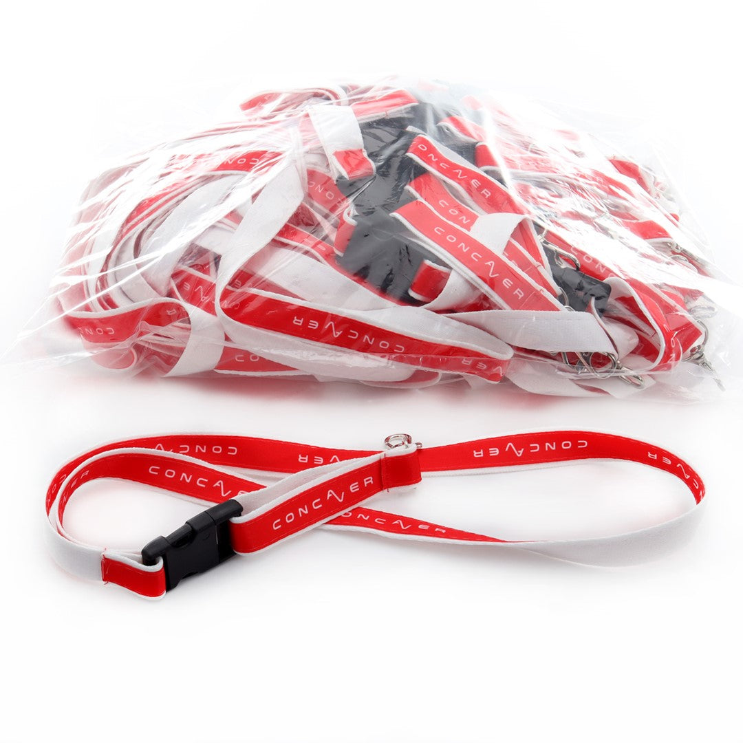 Package of Concaver Lanyards/Keychains 50pcs