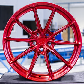 JR Wheels JR37 21x10,5 Matt Candy Apple Red