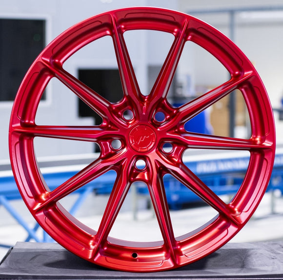 JR Wheels JR37 21x10,5 Matt Candy Apple Red