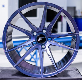 JR Wheels JR21 20x11 Gloss Blue-Purple Chameleon