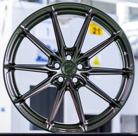 JR Wheels JR37 21x9,5 Matt Bronze-Green Chameleon