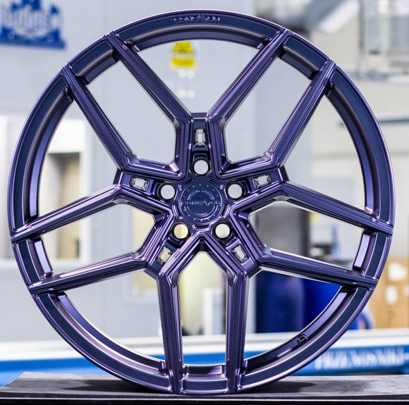 Concaver CVR5 22x9,5 Matt Blue-Purple Chameleon