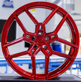 Concaver CVR5 22x9 Gloss Candy Apple Red