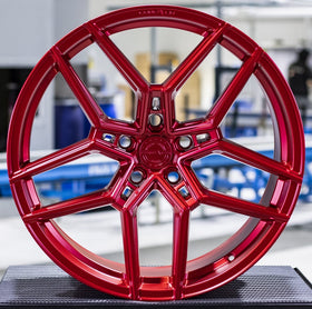 Concaver CVR5 22x11 Matt Candy Apple Red