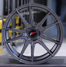 JR Wheels JR21 17x8 Hyper Gray