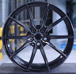 Concaver CVR4 20x10 Double Tinted Black