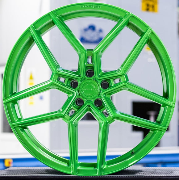 Concaver CVR5 22x9,5 Matt Candy Apple Green