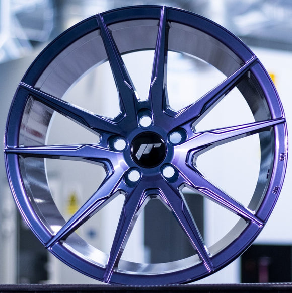 JR Wheels JR21 19x11 Gloss Blue-Purple Chameleon
