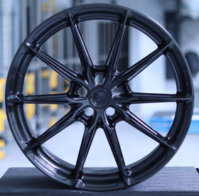 JR Wheels JR37 21x10 Glossy Black