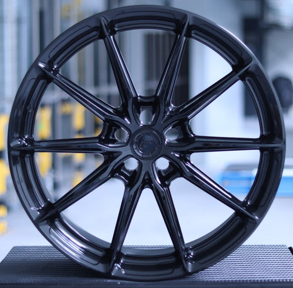 JR Wheels JR37 21x10 Glossy Black