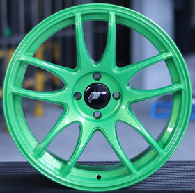 JR Wheels JR29 17x9 Gloss Candy Apple Green